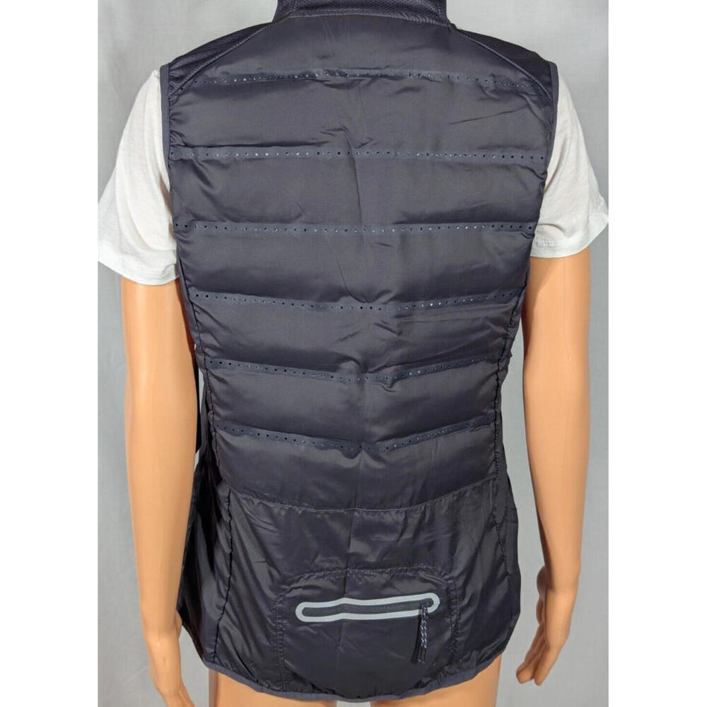 Puffer Vest ~ Women Size M Black Very, Very Lightweight NEW WITH TAGS Vented - Picture 2 of 13